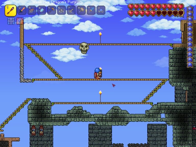 【テラリア・ボスモンスター】スケルトロンを攻略！ Shigure Factory